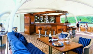 SeaDream yacht club  bar deck